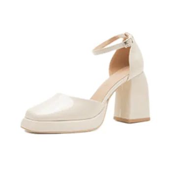 Simple Waterproof High Heels