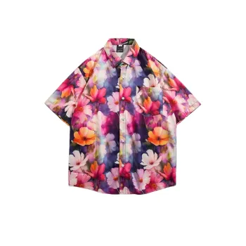 Retro Hawaiian Beach Vacation Shirt
