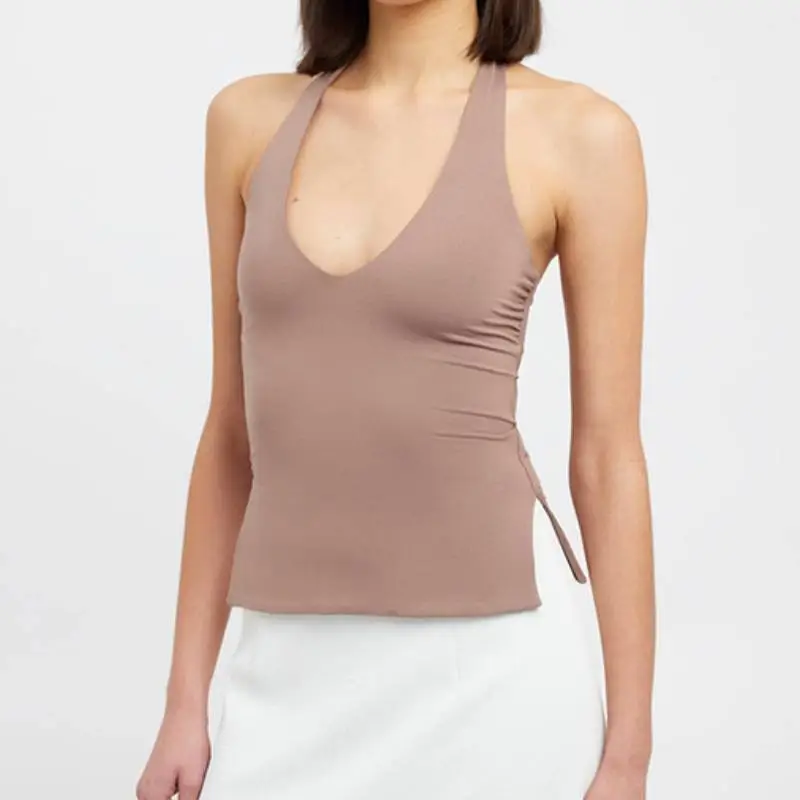 Plain Fashionable Vest Women-6