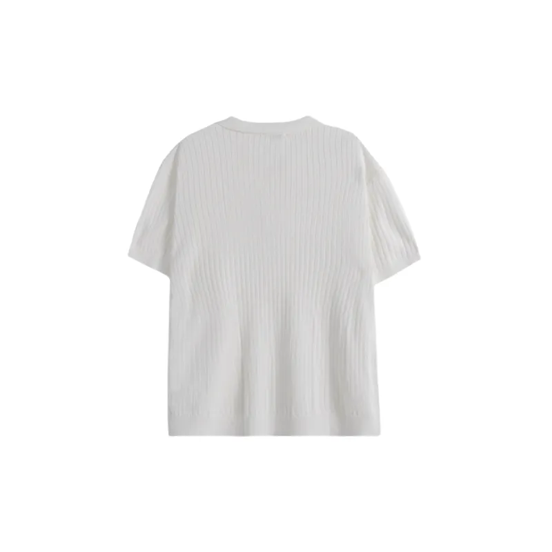 Casual Business Blended Synthetic Fabrics T Shirt-7