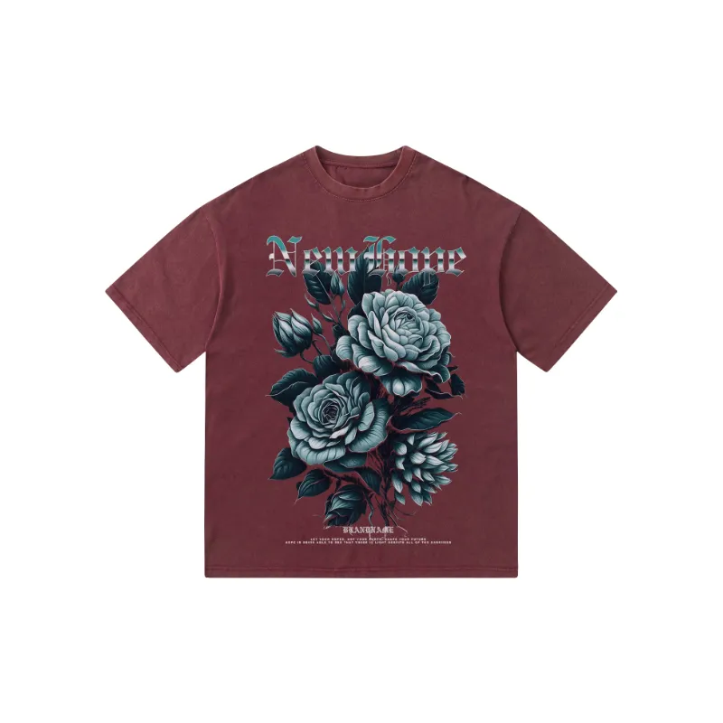Retro Fashion Casual T shirt-6