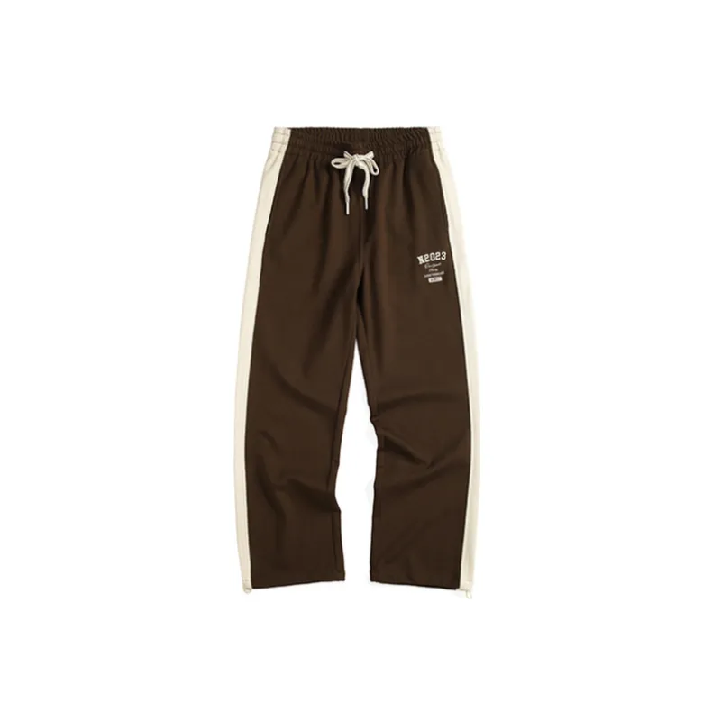Loose Casual Knit Sweatpants-4