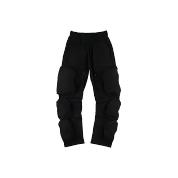 Loose Casual Cotton Blended Fabric Cargo Pants
