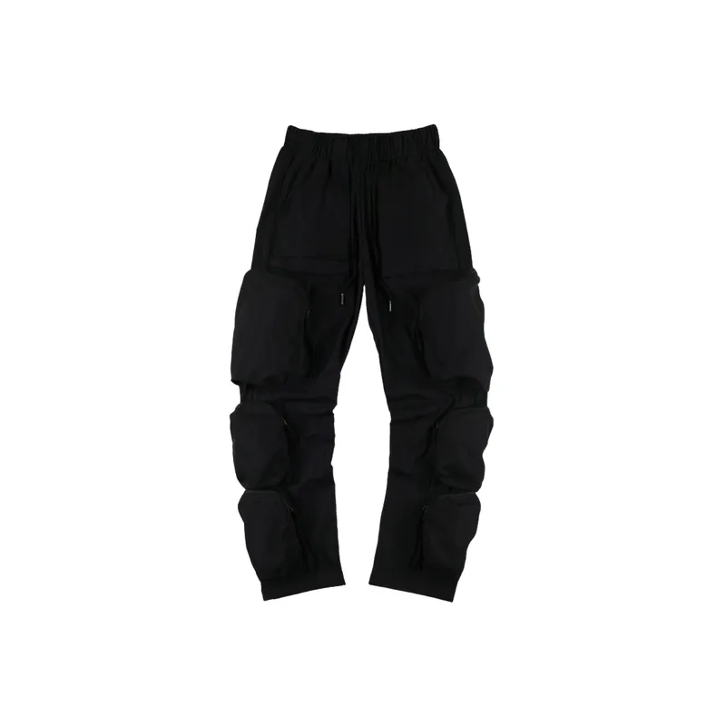 Loose Casual Cotton Blended Fabric Cargo Pants-2