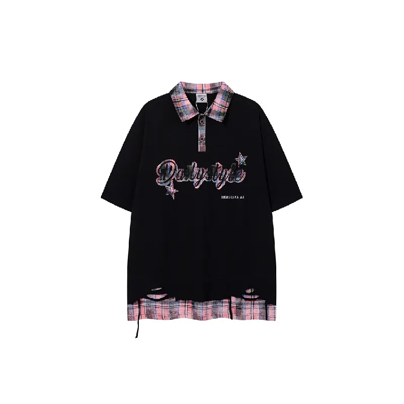 Trendy Embroidery 100% Cotton Polo-0