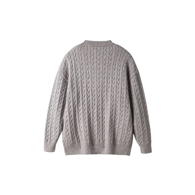 Retro Fashionable Polyester Sweater-1