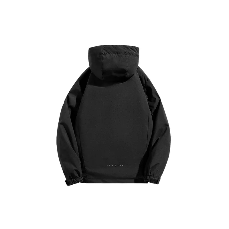 Casual Loose Blended Synthetic Fabrics Jacket-1