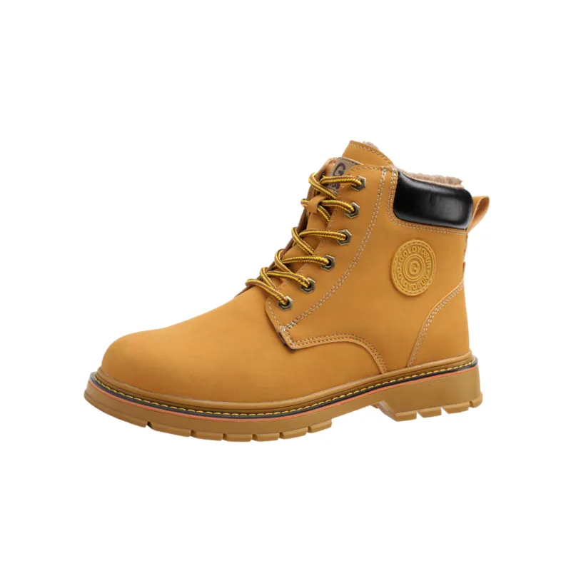 Casual Simple Outdoor Boots-0