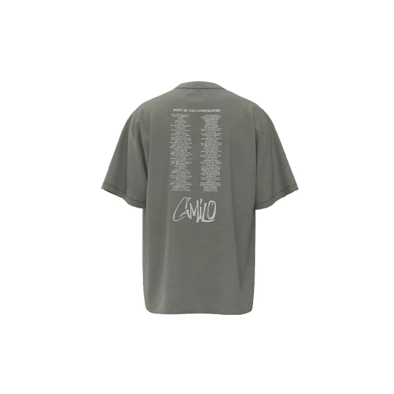 Fashionable Loose 100% Cotton T Shirt-1