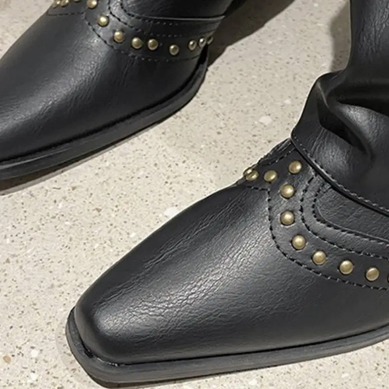 Retro Studded Chelsea Boot-8