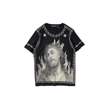 High Street Tide Cotton Short Sleeved Loose T Shirt