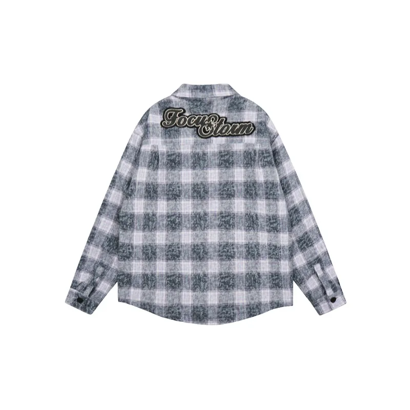 Asian Camous style Loose Cotton padded Casual Shirt Style Jacket-1