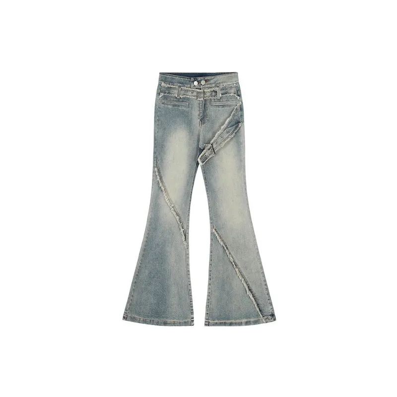 Retro Simple Jeans-0