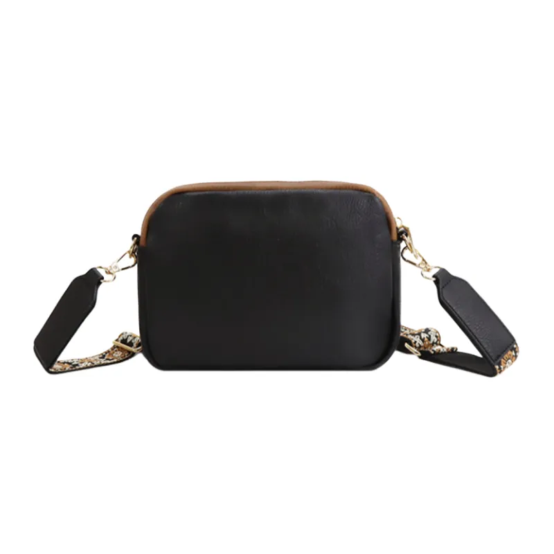 Fashionable Zipper Crossbody Bag Women-1