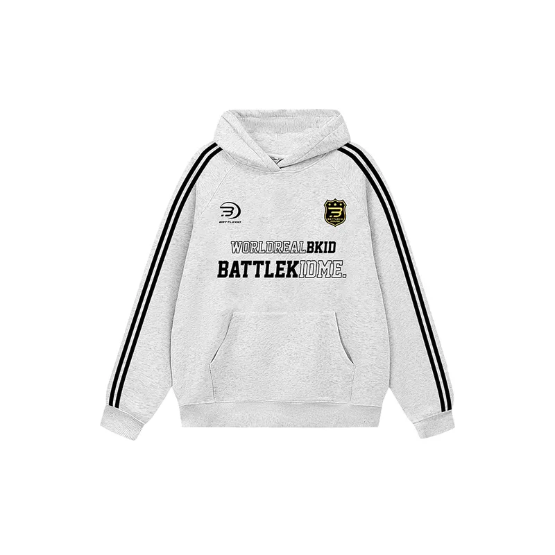 Fashionable Letter Embroidered Sweatshirt-6