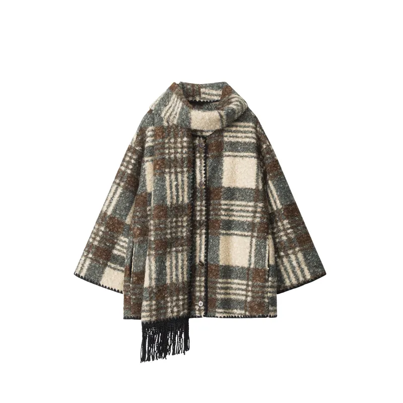 Retro Loose Quilted Jacket Women-0