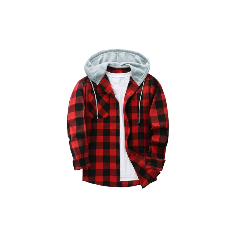 Casual Fashionable Cotton Blended Fabric Shirt-8