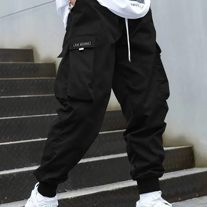 Casual Loose Cargo Pants-4
