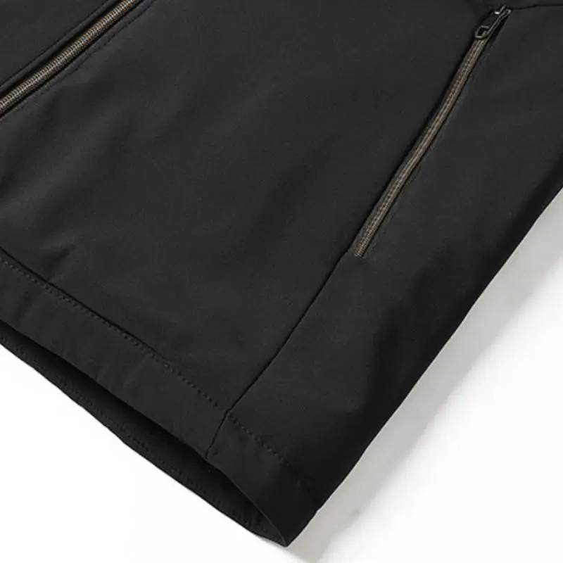 Plain Zipper Jacket-3