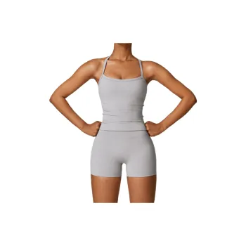 Casual Sporty Nylon Spandex Brushed Fabric Fitness Kit Women