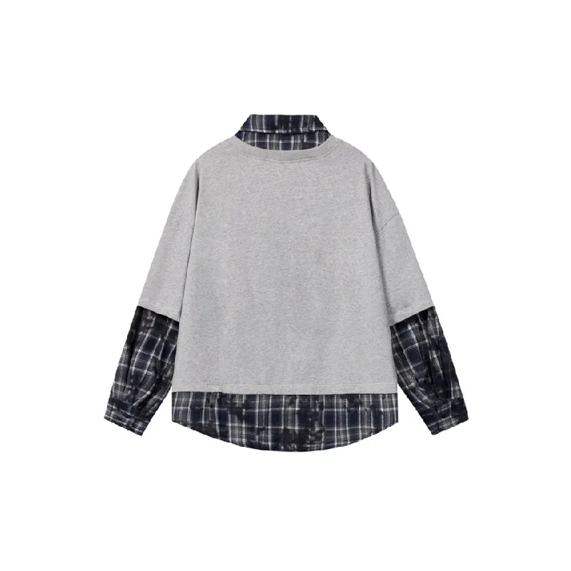 Trendy Loose 100% Cotton Sweatshirt-3