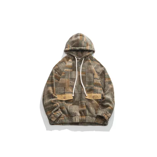 Sweat zipé hoodies blanc naturel RU01B 1281 BA 01
