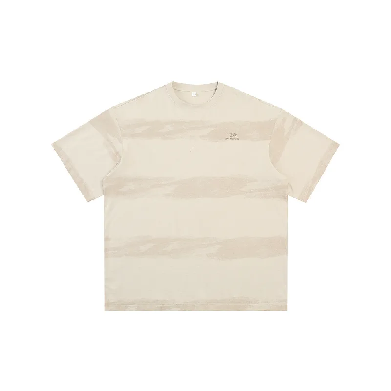Retro Loose 100% Cotton T Shirt-2