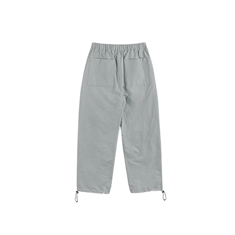 Loose Fitting Tapered Elastic Sports Pants-3