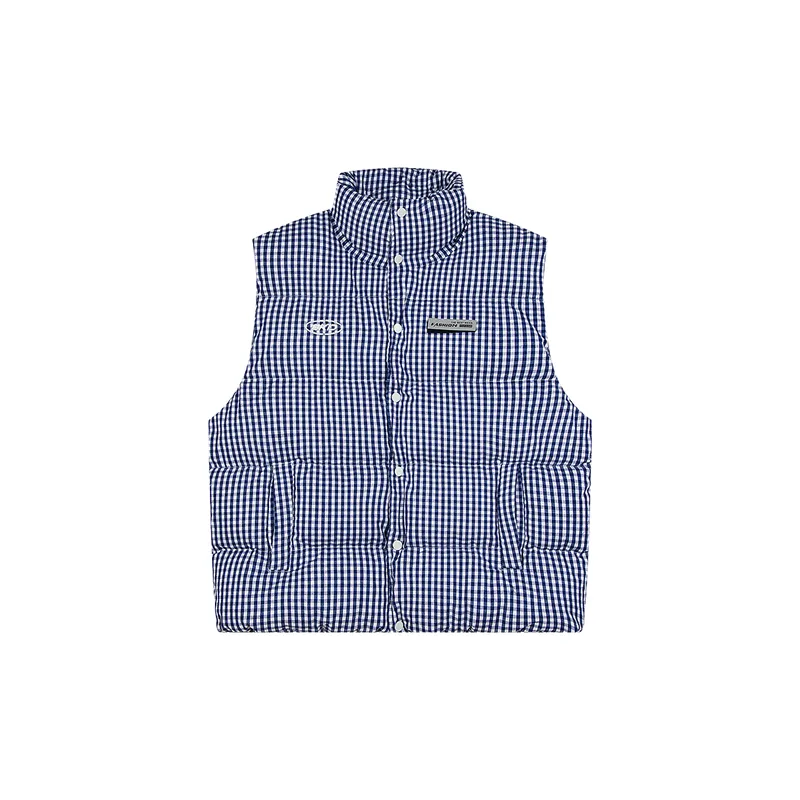 Retro Warming Blended Synthetic Fabrics Vest-2