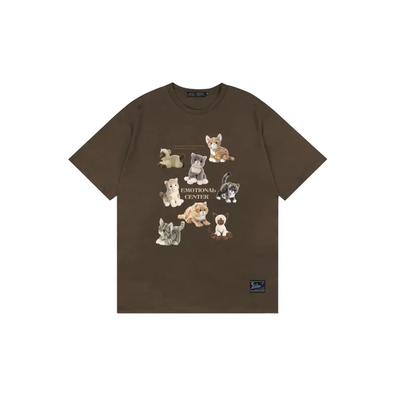 Casual Retro 100% Cotton T Shirt Women-0