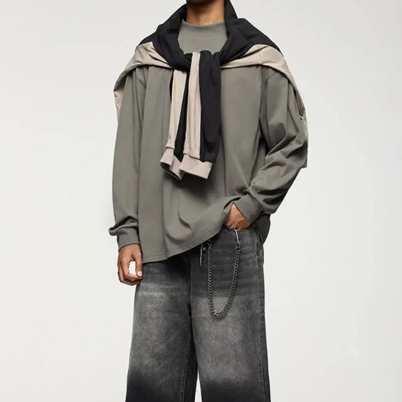 Casual Loose 100% Cotton T Shirt-6