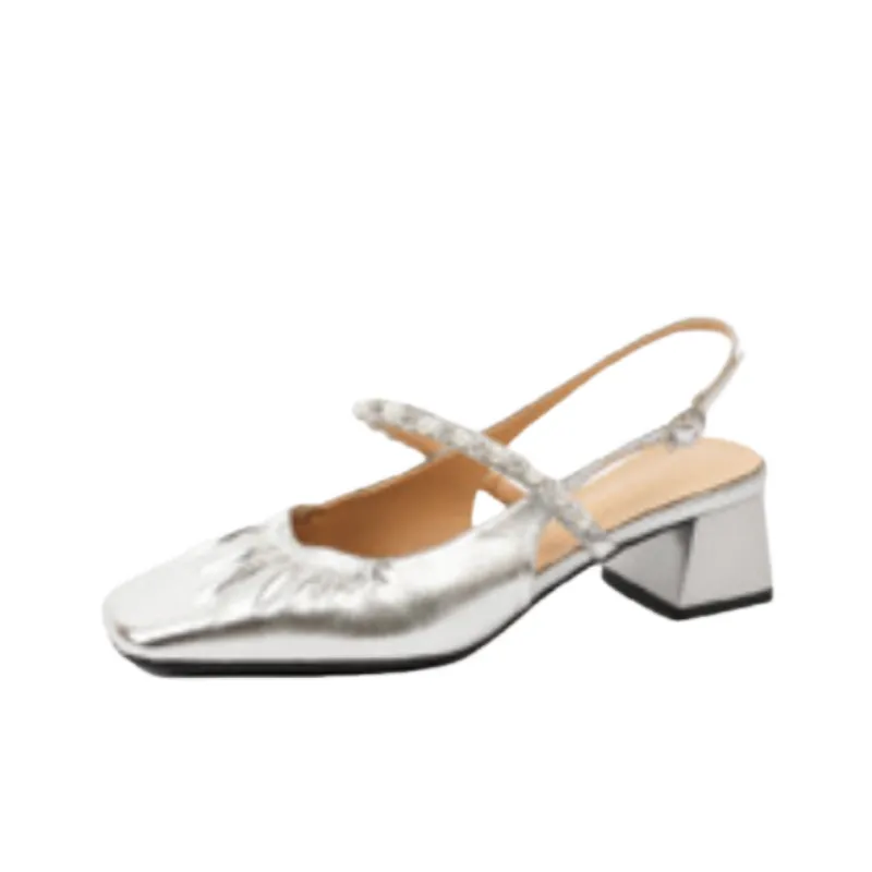 Elegant Pearls Mary Jane Shoes-0