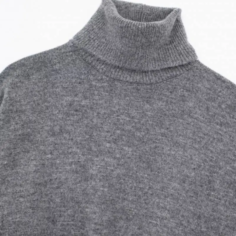 Casual Loose Polyester Sweater Women-2