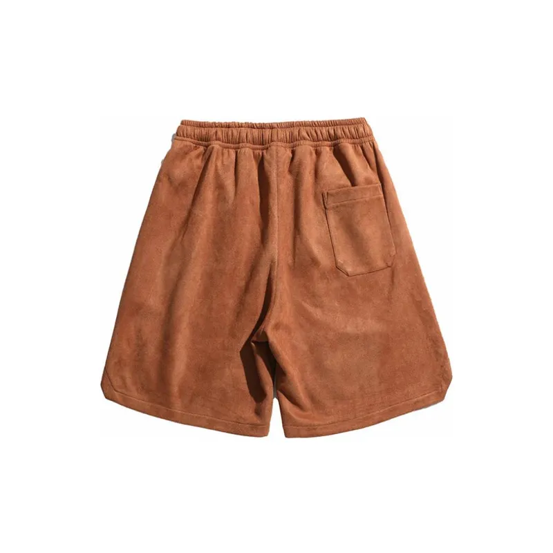 Gothic Embroidered Baggy Casual Shorts-1