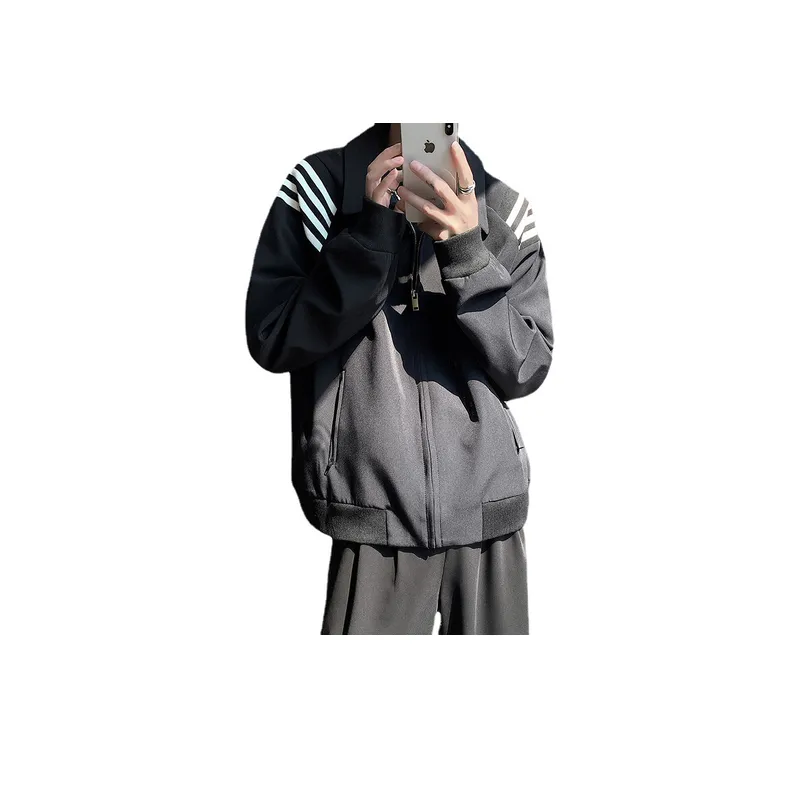 Loose Patchwork Jacket-0