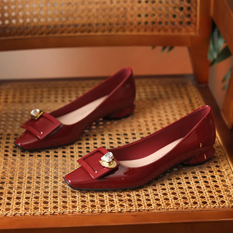 Elegant Rhinestone High Heels-7