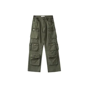 Multi Pockets Loose Cargo Pants