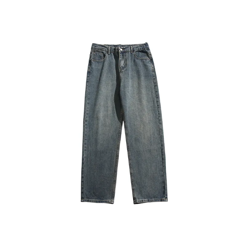 Trendy Washed Jeans-0