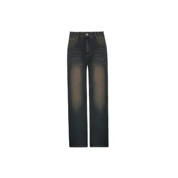 Retro Washed Jeans Women