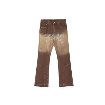 Retro Trendy Diamond Jeans