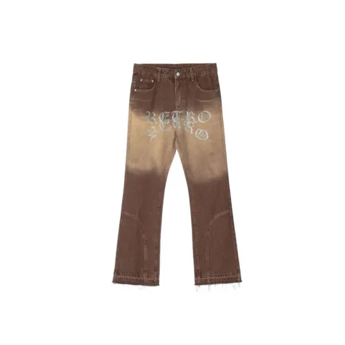 Retro Trendy Diamond Jeans