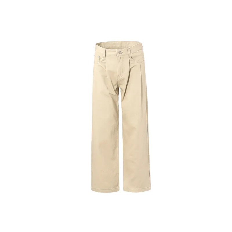 Retro Loose Cotton Casual Pants-8