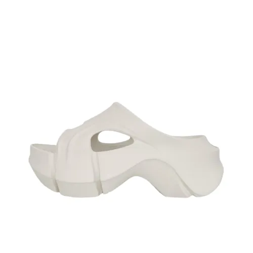 open-toe touch-strap sandals Rot