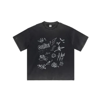 Retro Loose 100% Cotton T Shirt Unisex