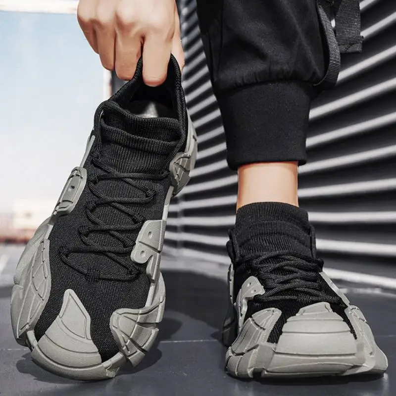 Fashionable Breathable Chunky Sneakers-8