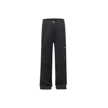Retro Casual Cotton Cargo Pants