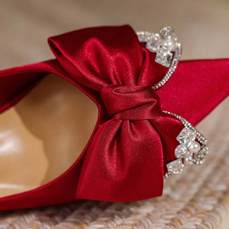 Elegant Bow High Heels-6