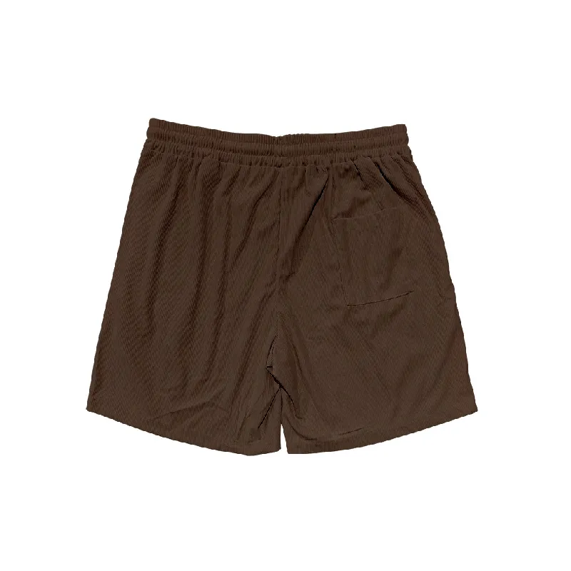 Casual Fashionable Corduroy Sports Shorts-5