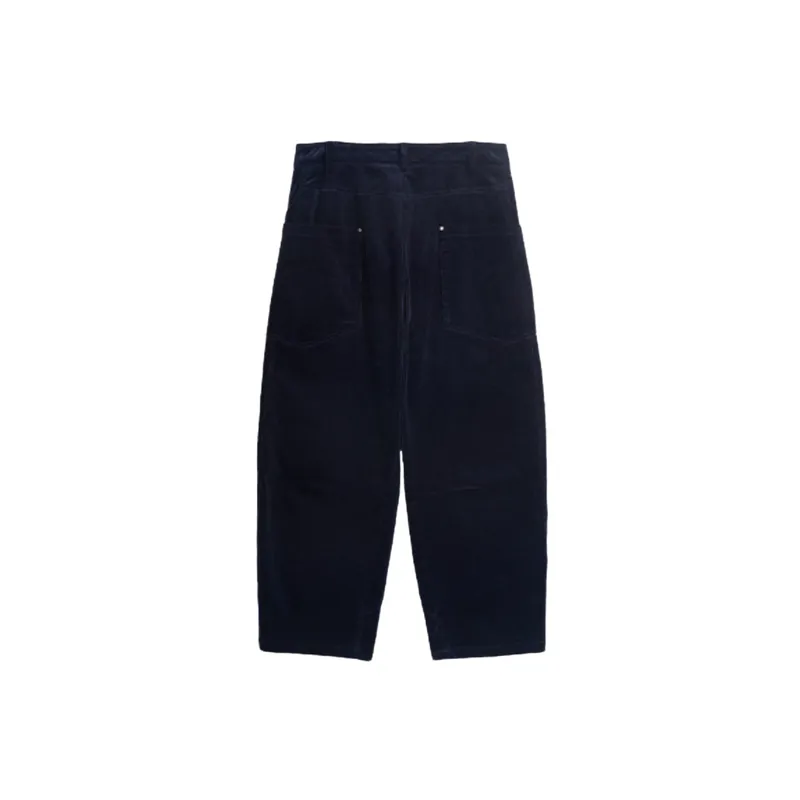 Retro Loose Corduroy Cargo Pants-14