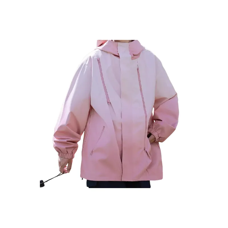 Fashionable Simple Polyester Outdoor Jacket-0